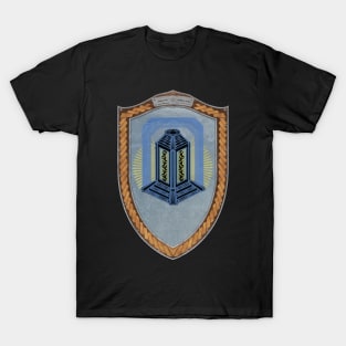 Nightwatch (Shield copper Celtic Rope and silver rims) T-Shirt